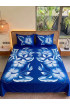 Hand Painted Rayon Bedsheet Set King Size Hand Painted Rayon Bedsheet Set King Size
